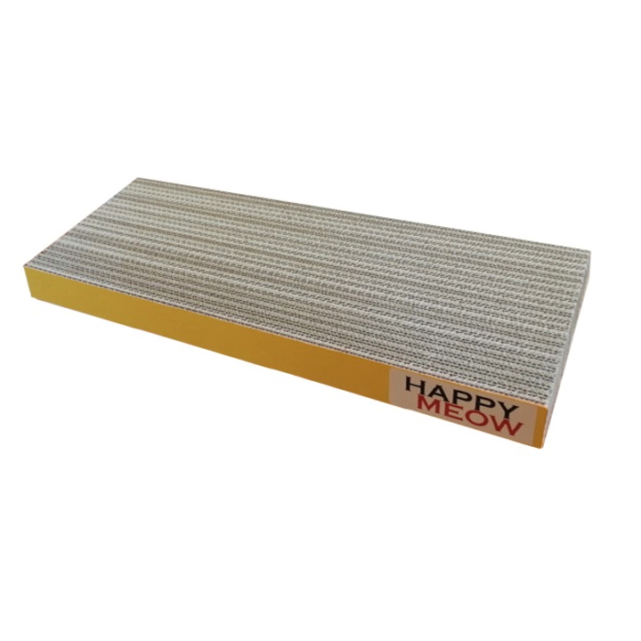 Carton de zgariat pentru pisici HAPPY MEOW Junior, 48x18x4 cm