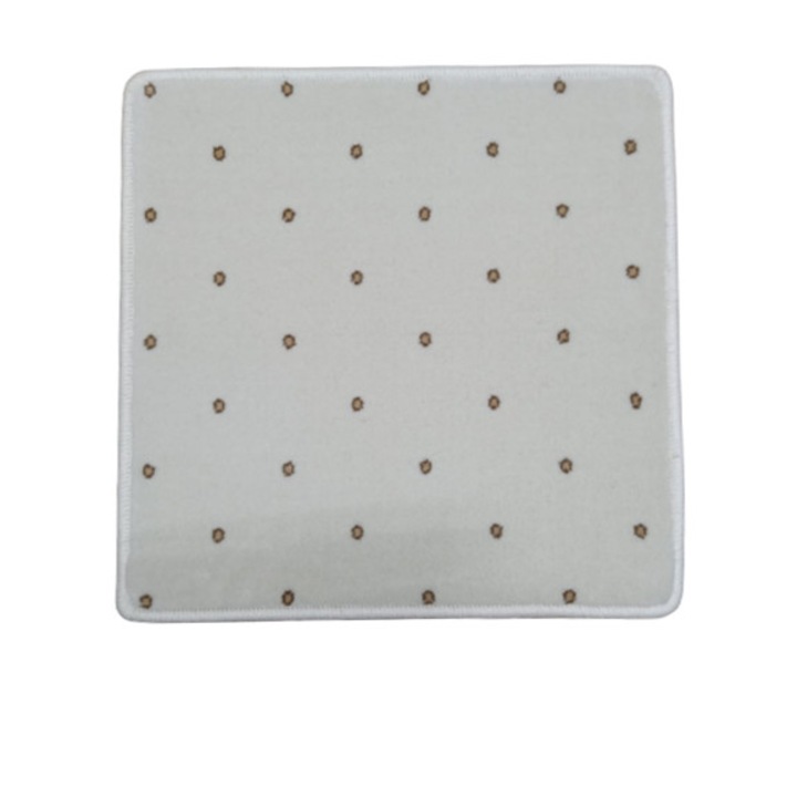 Covor Consonas, 50 cm x 50 cm, desen 54220 9 culoare alb