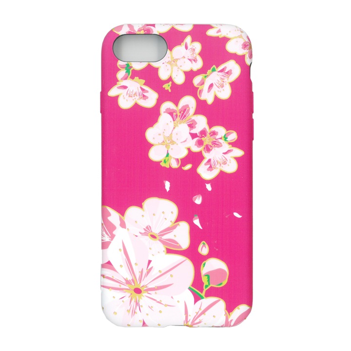 Husa protectie spate cu motiv floral, Luxo M13, pentru Apple iPhone 7/8/SE2020