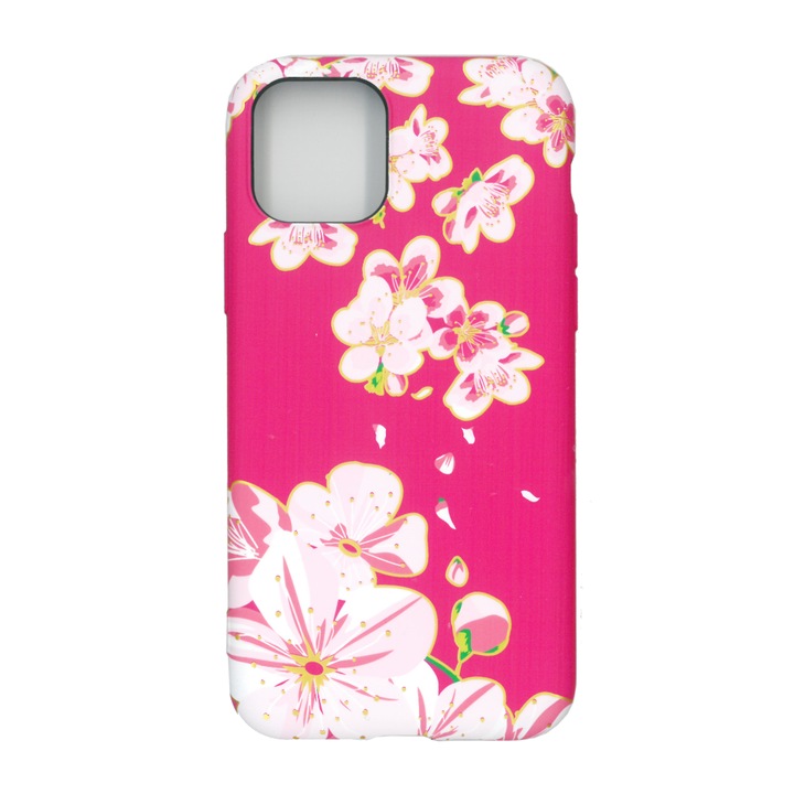 Husa protectie spate cu motiv floral, Luxo M13, pentru Apple iPhone 11 Pro Max