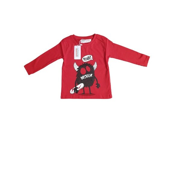 Bluza Minoti skate, rosie