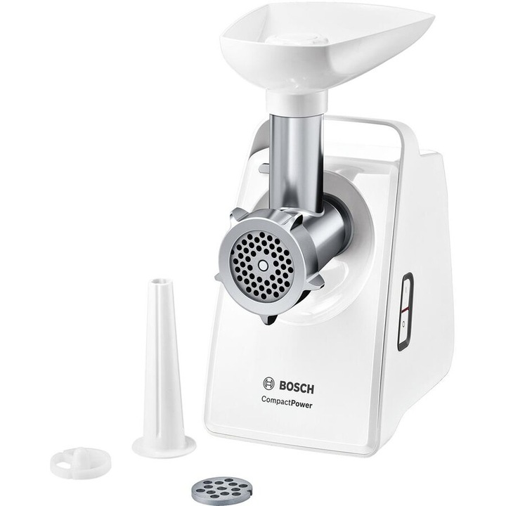 CompactPower MFW3910W, 2.3kg/min, 1900W, accesoriu carnati, Alb