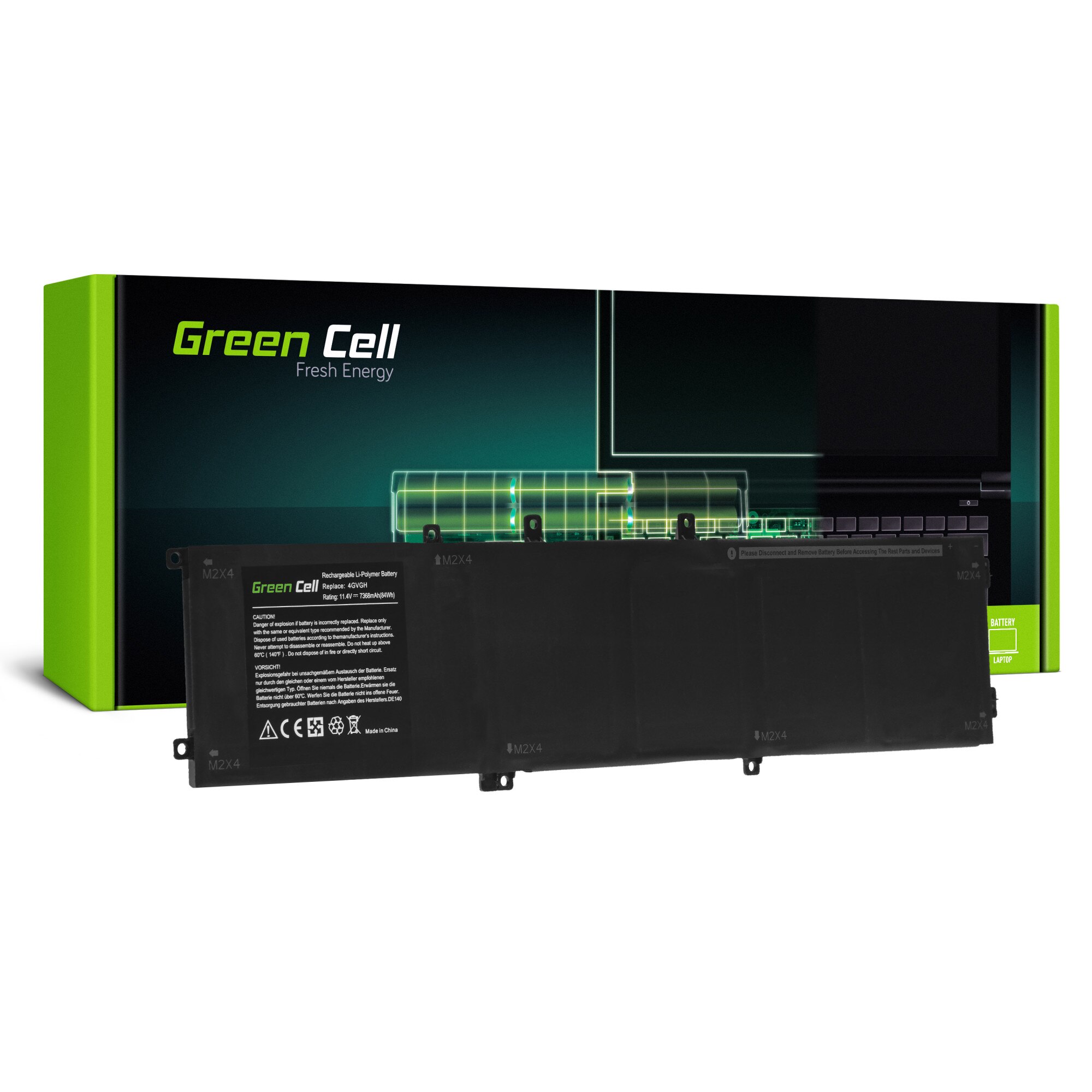 Baterie laptop 4GVGH pentru Dell XPS 15 9550, Dell Precision 5510 acumulator marca Green Cell