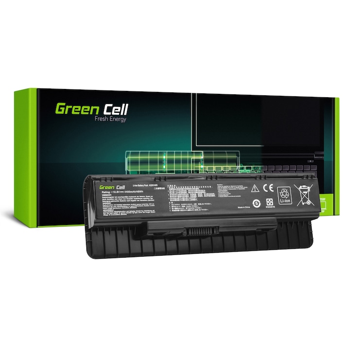 Green Cell A32N1405 Laptop Akkumulátor, Asus G551 G551J G551JM G551JW G771 G771J G771JM G771JW N551 N551J N551JM N551JW N551JX