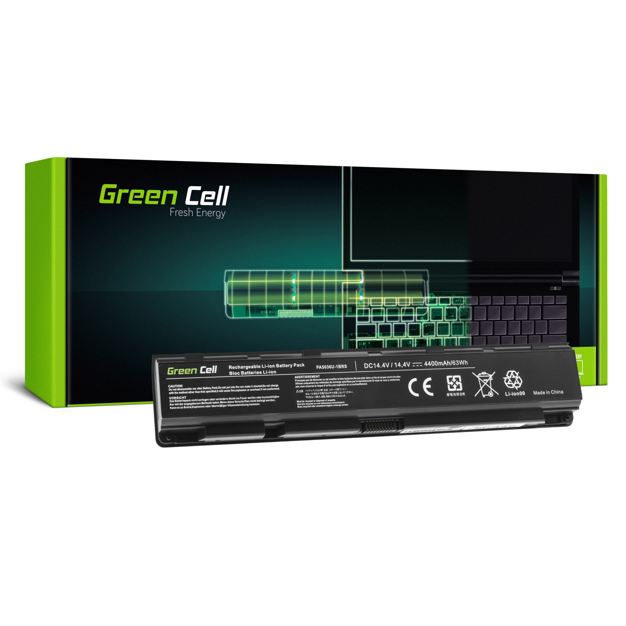Baterie laptop PA5036U-1BRS PABAS264 pentru Toshiba Qosmio X70 X70-A X75 X870 X875 acumulator marca Green Cell