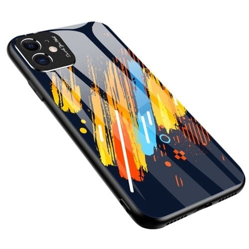 Husa Xiaomi Redmi Note 9 Pro / Xiaomi Redmi Note 9S, Color Glass Durable, Spate din Sticla Securizata si Protectie Pentru Camera, Model 5