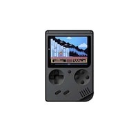 Consola jocuri portabila, 500 de jocuri, negru, lcd color 3 ", VKTools