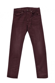 Blugi Barbati G-Star Raw New Radar Jeans, din Bumbac, visinii Blugi Barbati G-Star Raw New Radar Jeans, din Bumbac, visinii