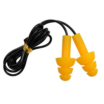 Set antifoane cu fir tip dop pentru urechi, Yato YT-7456, 8-10mm, silicon Set antifoane cu fir tip dop pentru urechi, Yato YT-7456, 8-10mm, silicon