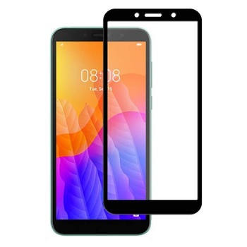 5D Folie Sticla Huawei Y5P Negru 5D Folie Sticla Huawei Y5P Negru