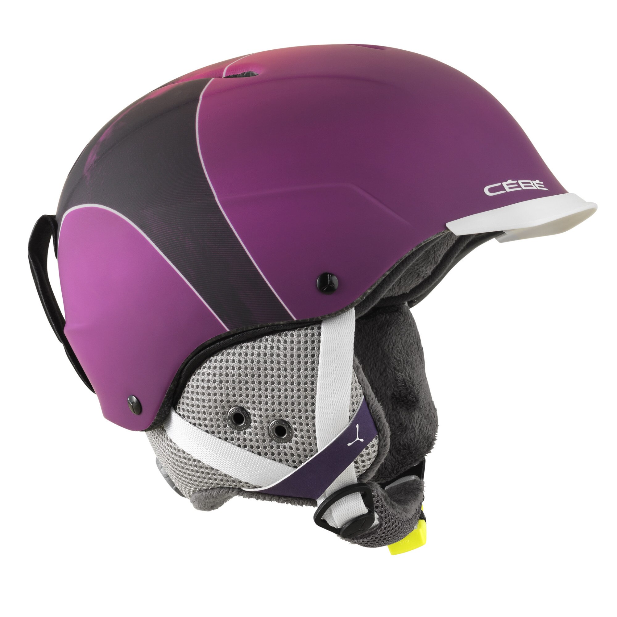 Casca schi pentru adulti Cebe CONTEST VISOR PRO Violet, marime 62-64