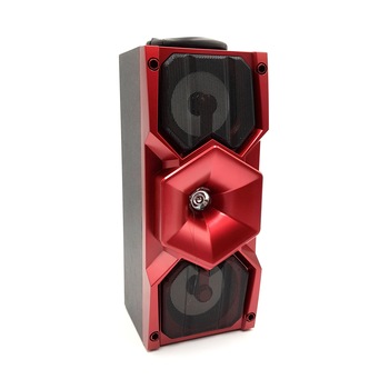 Boxa portabila XY-15, slot USB, alimentare acumulator reincarcabil, lumini disco, slot MicroSD, 1200 mAh, bass puternic Rosu Boxa portabila XY-15, slot USB, alimentare acumulator reincarcabil, lumini disco, slot MicroSD, 1200 mAh, bass puternic Rosu