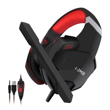 Casti gaming cu microfon si lumina led Casti gaming cu microfon si lumina led