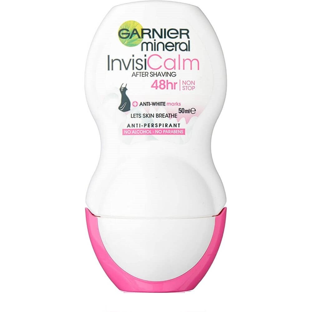 Deodorant Roll-On Garnier InvisiCalm After Shaving, 50 ml, Protectie 48 h