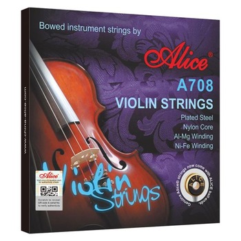 Set Corzi pentru Vioara 4/4 - Alice A709 Set Corzi pentru Vioara 4/4 - Alice A709