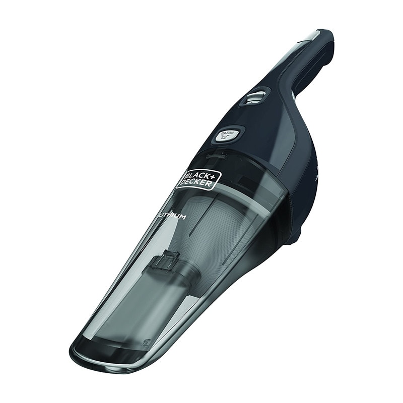 Black+Decker Aspirator de mana fara fir 4 in 1 Dustbuster NSVA315J (10,8 V, aspirator fara fir, inclusiv extensie de podea, duza de podea si statie de incarcare/suport de perete)