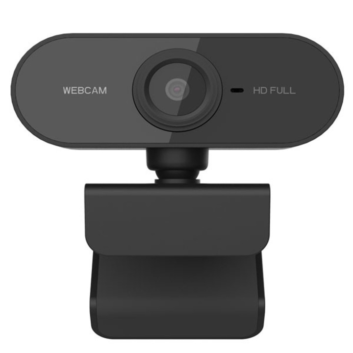 iUni C1 Webkamera, Full HD, 1080p, Mikrofonnal, USB 2.0, Plug & Play