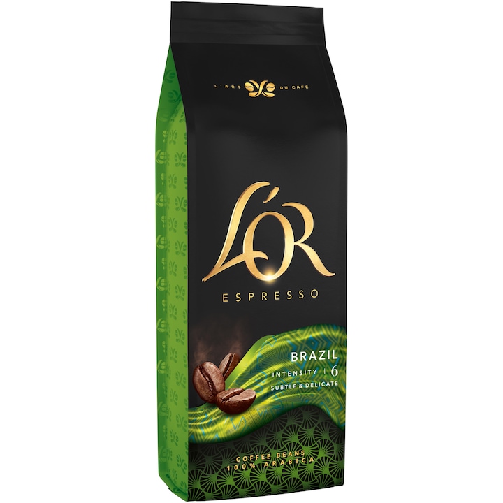 Cafea boabe, L'Or Origins Brazilia, 500 g