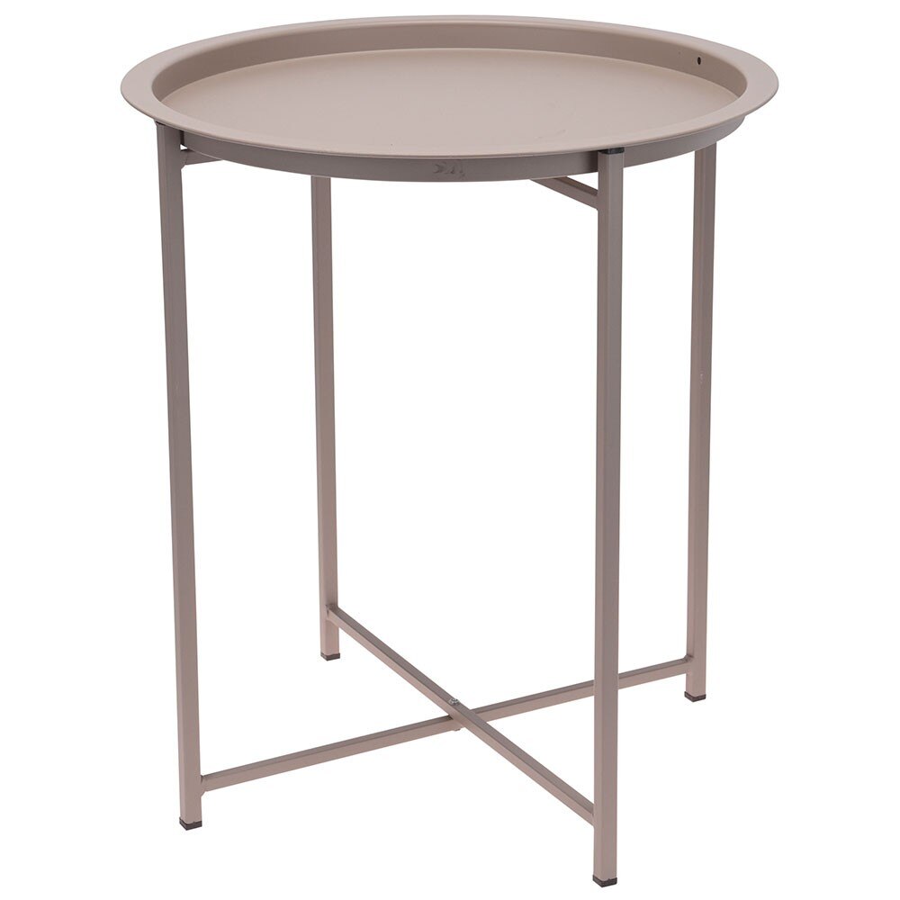 Masuta cafea Loft 46cm cu tava bej