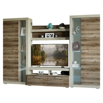 Set Living SONATA, 280x45x197cm, Sakramento/Sonoma Set Living SONATA, 280x45x197cm, Sakramento/Sonoma