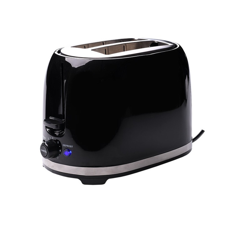 Lafe TSB003B 850 W, 2 szelet fekete-inox kenyérpirító