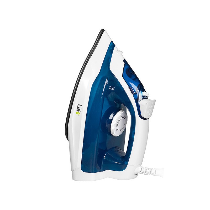 Fier de calcat Lafe ZPK-007, 1600W, talpa teflon, functie anti-calcar, functie anti-picurare, alb/albastru