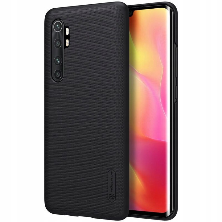 Husa telefon, Nillkin, Pentru Xiaomi Mi Note 10 Lite, Negru