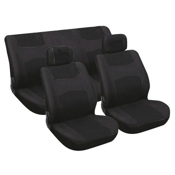 Huse scaun Standard 6buc Carpoint - Negru Huse scaun Standard 6buc Carpoint - Negru