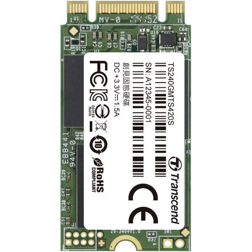 SSD MTS420 M.2 2242 240GB SATA III 6Gb/s, R/W 500/430 MB/s - eMAG.ro