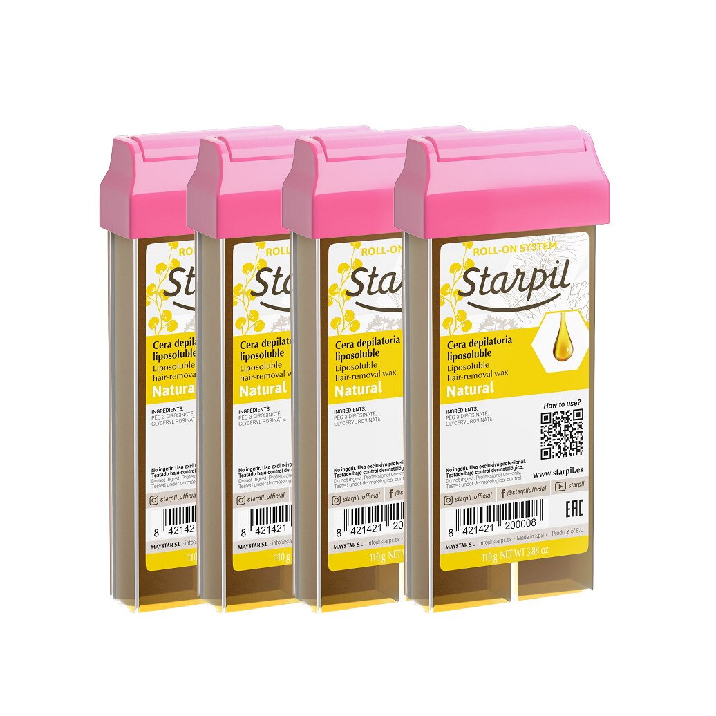 Set 4 Rezerva ceara Miere 110g – Starpil Liposolubila Cristalina