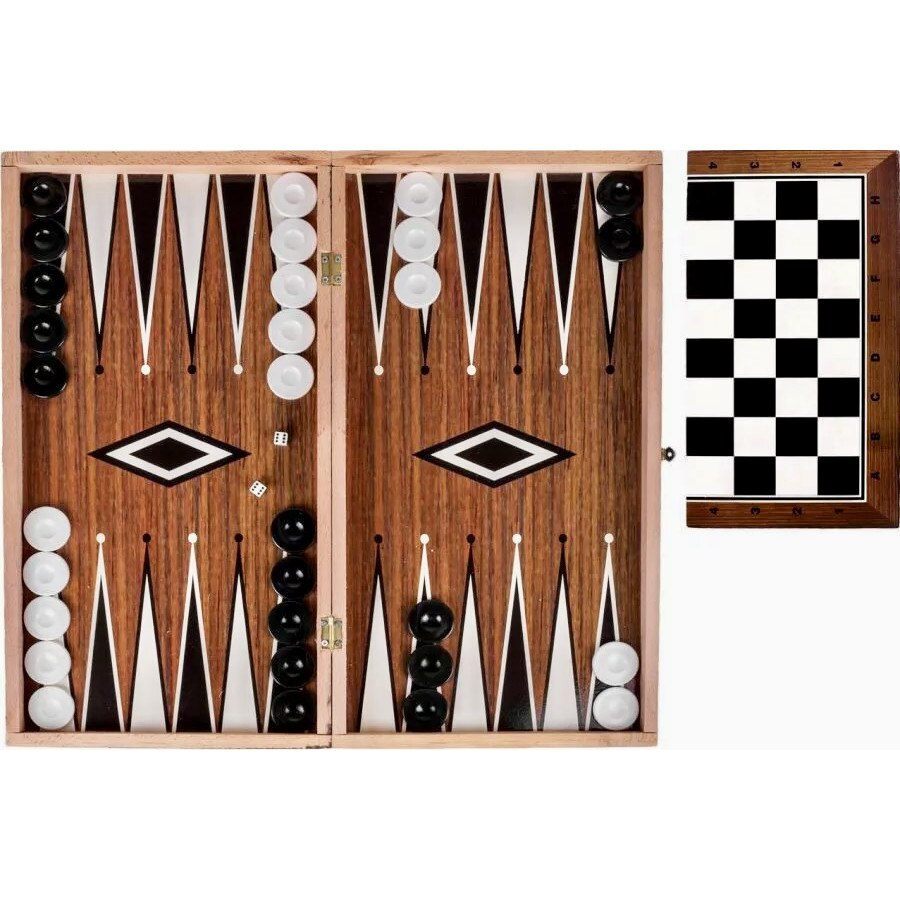 Joc Sah si Table din Lemn