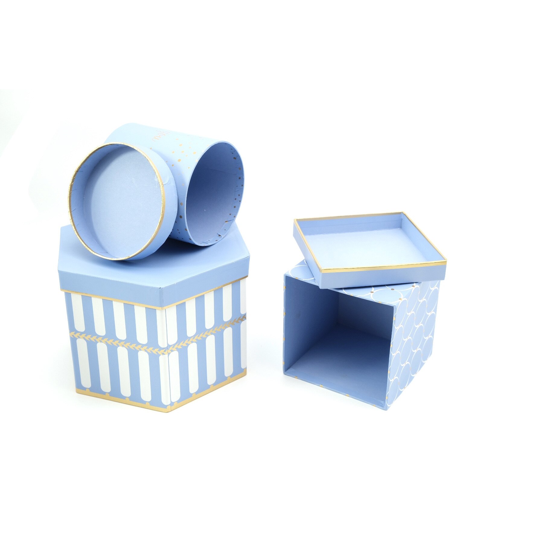 Set 3 Cutii Cadou Din Carton Bleu 470 Gr EMAG ro set-3-cutii-cadou-din-carton-bleu-470-gr-emag-ro