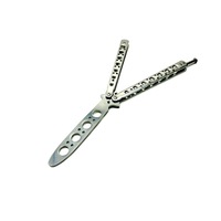 Briceag fluture, otel inoxidabil, Basic Blade, 22 cm, argintiu (LWIS_) | Istoric Preturi