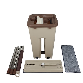 Galeata cu mop , 2 cuve, 2 rezerve mop , 6L Galeata cu mop , 2 cuve, 2 rezerve mop , 6L