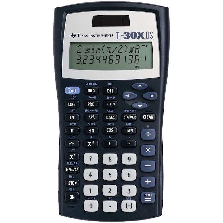 Calculator stiintific Texas Instruments TI-30XS II, afisaj cu 2 linii
