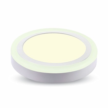 Plafoniera LED Rotunda, V-TAC, 18W+3W, Alb natural, IP20, 2200lm Plafoniera LED Rotunda, V-TAC, 18W+3W, Alb natural, IP20, 2200lm