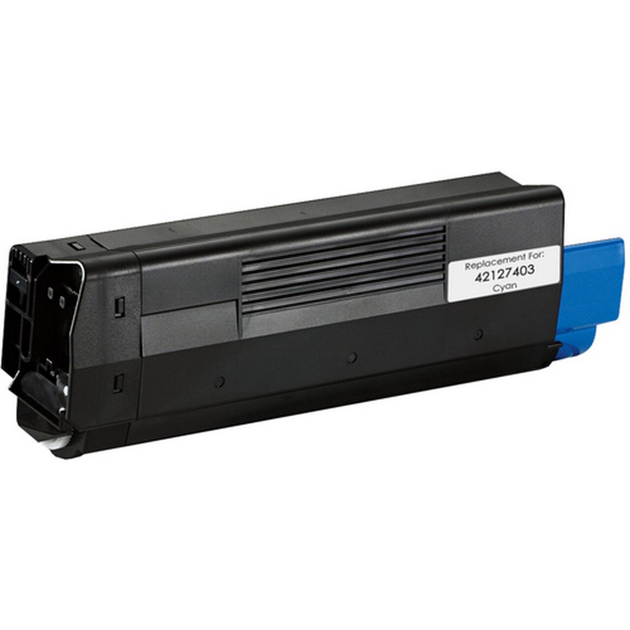 Cartus toner compatibil Oki 42127407 pentru OKI C5100N/C5150N/C5200N/C5300N/C5400/C5400DN/C5400DTN/C5400N/C5400TN/C5510N MFP, albastru, 5000 pagini
