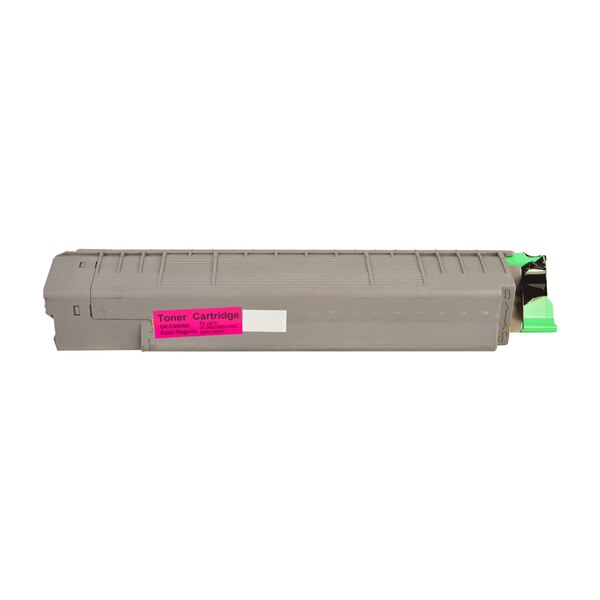 Cartus toner compatibil Oki 43487710 pentru OKI C8600, C8800, rosu, 6000 pagini