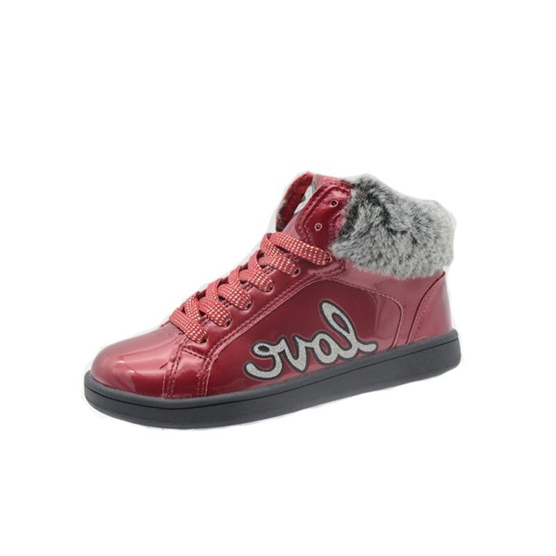 Ghete captusite pentru fete American Club K171510R, Rosu