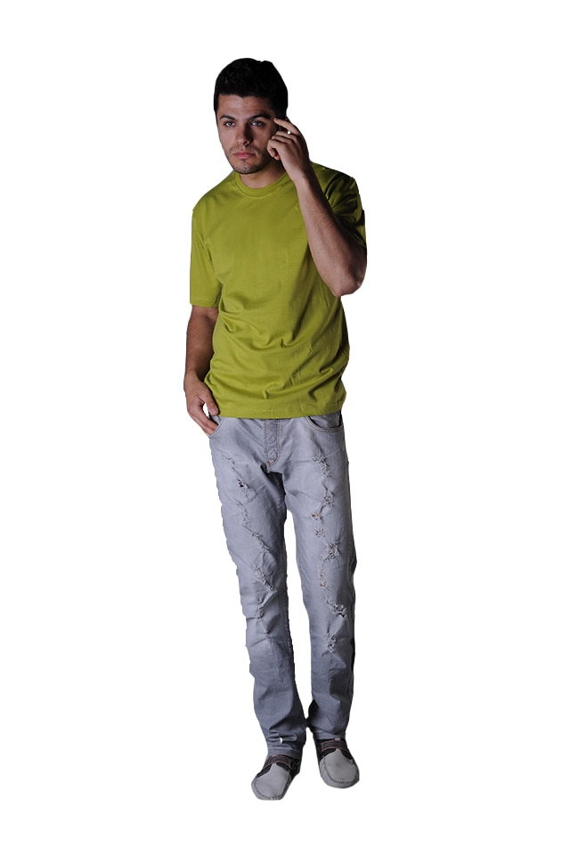 Tricou barbati, maneca scurta, Tuareg, Model 1, Vernil inchis