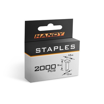 Set 2000 capse Handy, Forma T, Metal, 1.2 x 2 x 10 mm Set 2000 capse Handy, Forma T, Metal, 1.2 x 2 x 10 mm