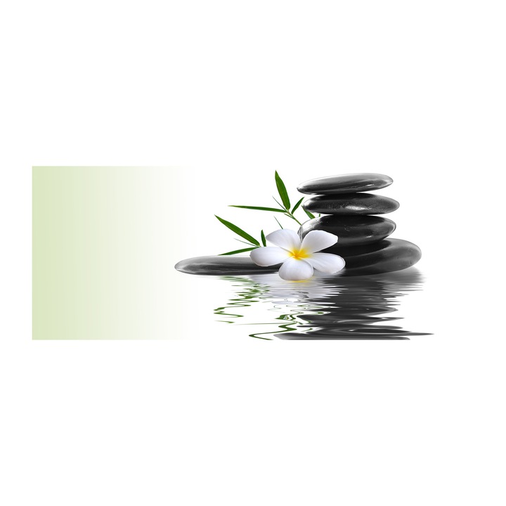 Pictura pe panza. Tulup. 125 cm x 50 cm. Decorarea peretilor. Pietre Zen. Multicolor. 36696860