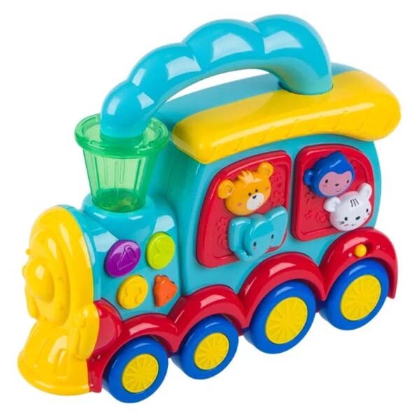 Tren interactiv JMB, Cu sunet, 6 luni+, Multicolor