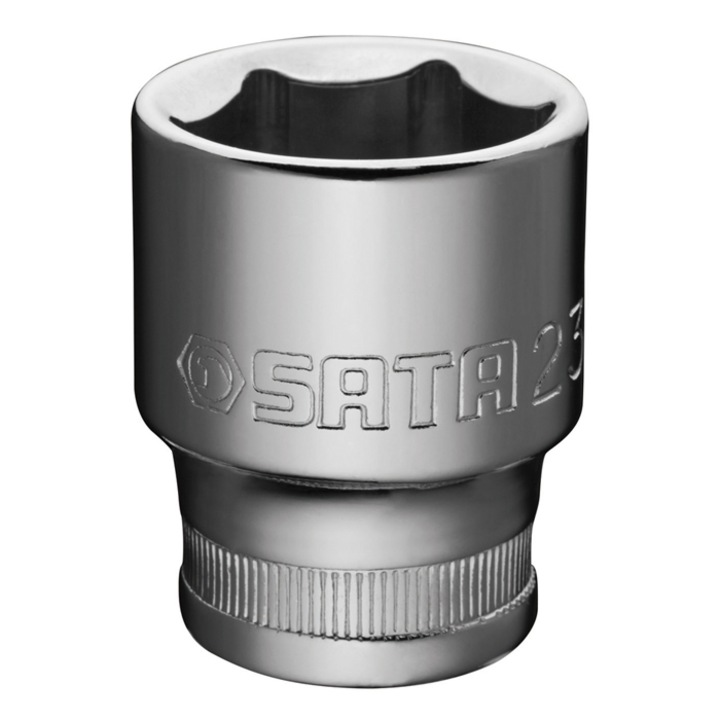 Cap cheie tubulara HEX, Sata, 1/2", Ø23,9x23,9x17 mm
