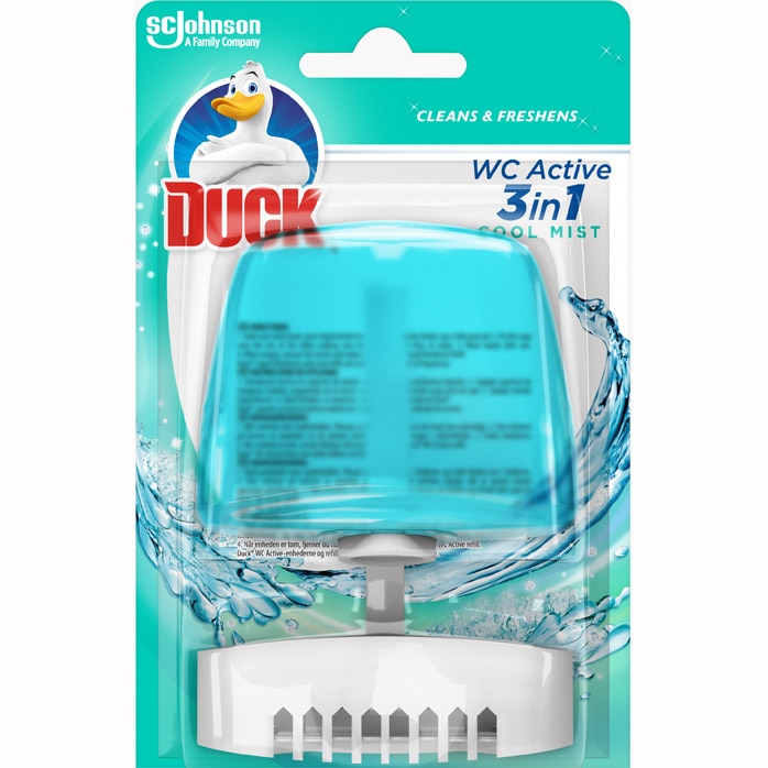 Odorizant toaleta Duck Anitra Activ, Aparat Cool Mist, 55ml