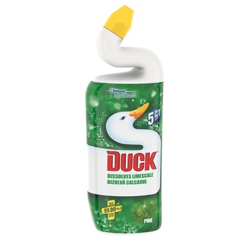 Odorizant toaleta Duck WC 5 in 1 cu parfum Pin, 750 ml Odorizant toaleta Duck WC 5 in 1 cu parfum Pin, 750 ml