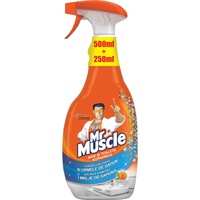 Solutie de curatare Mr Muscle Baie si Toaleta, 500 ml+250 ml