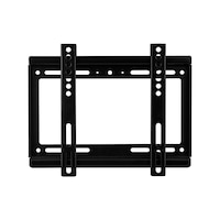 Suport TV de perete Hausberg HB-H01F NEW, Diagonala 14-32 inch, Greutate maxima 25 kg, Negru