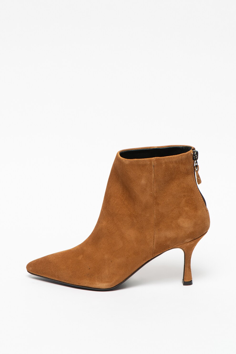 Tosca Blu, Botine de piele intoarsa Barcelona, Cafeniu, 40