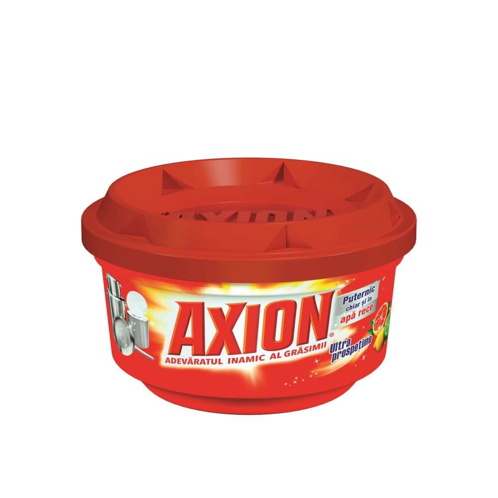 Detergent Vase Pasta Axion Ultra Prospetime cu Bicarbonat de Sodiu si Grapefrut, 400 g